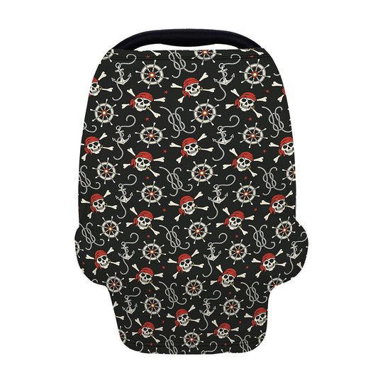 Pirate Theme Pattern Print Baby Seat Cover