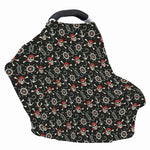 Pirate Theme Pattern Print Baby Seat Cover