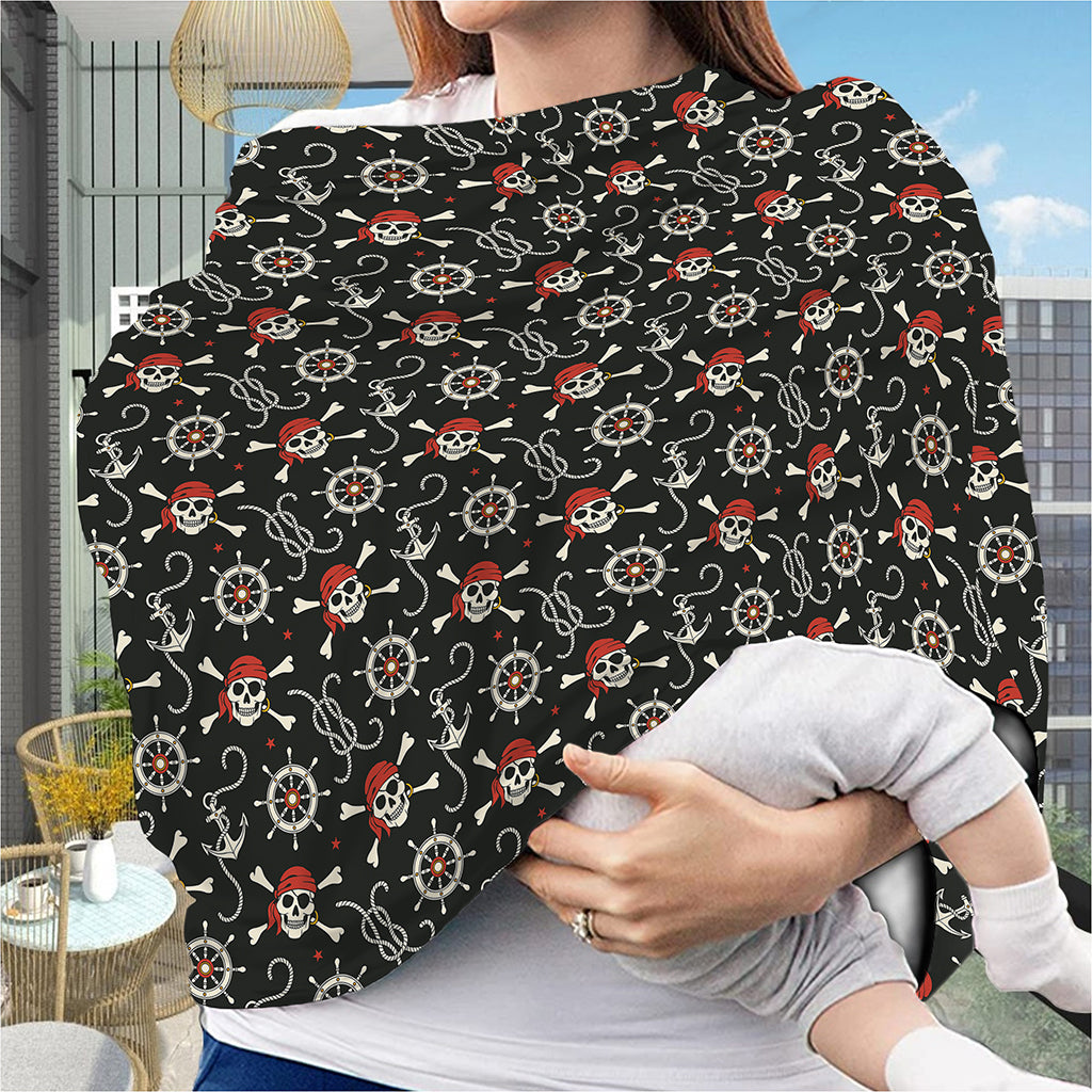 Pirate Theme Pattern Print Baby Seat Cover