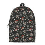Pirate Theme Pattern Print Backpack
