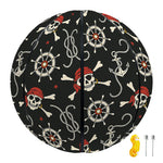 Pirate Theme Pattern Print Basketball