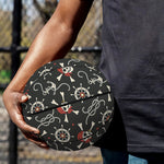 Pirate Theme Pattern Print Basketball