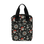 Pirate Theme Pattern Print Bible Tote Bag