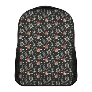 Pirate Theme Pattern Print Casual Backpack