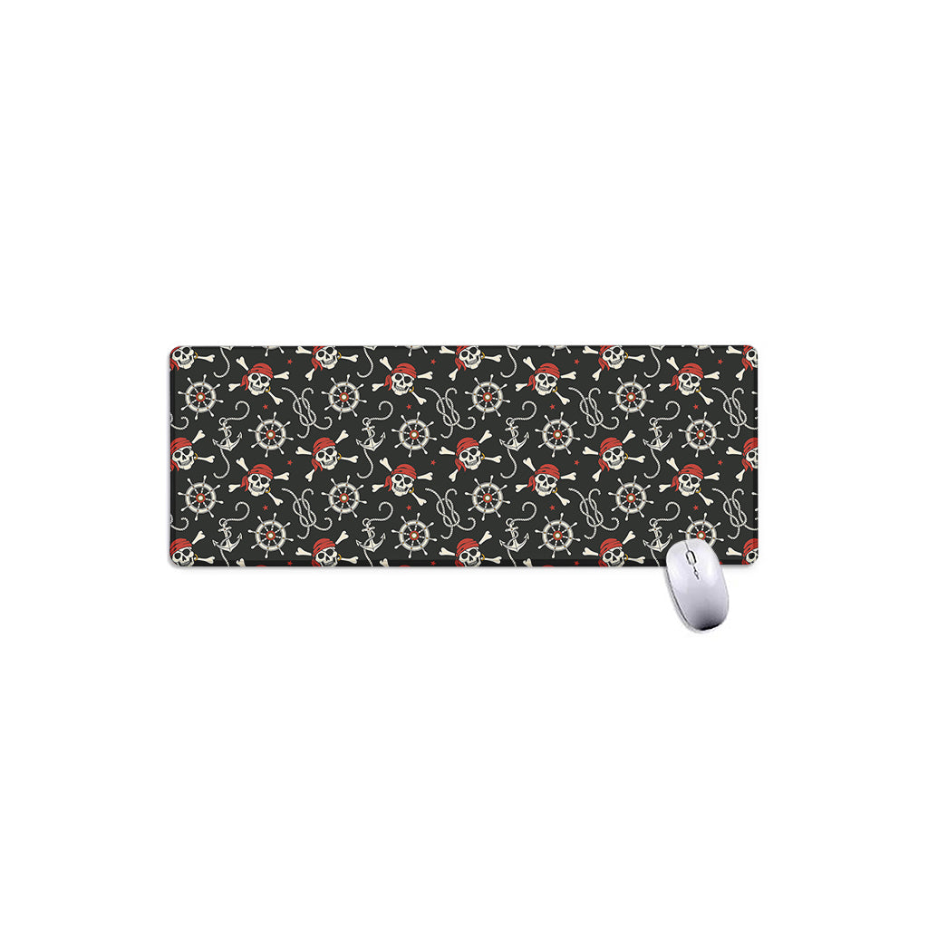 Pirate Theme Pattern Print Extended Mouse Pad