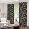 Pirate Theme Pattern Print Extra Wide Grommet Curtains