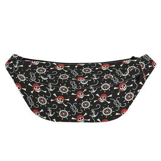 Pirate Theme Pattern Print Fanny Pack