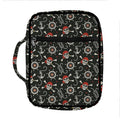 Pirate Theme Pattern Print Front Pocket Bible Bag