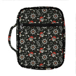 Pirate Theme Pattern Print Front Pocket Bible Bag