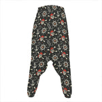 Pirate Theme Pattern Print Hammer Pants
