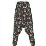 Pirate Theme Pattern Print Hammer Pants