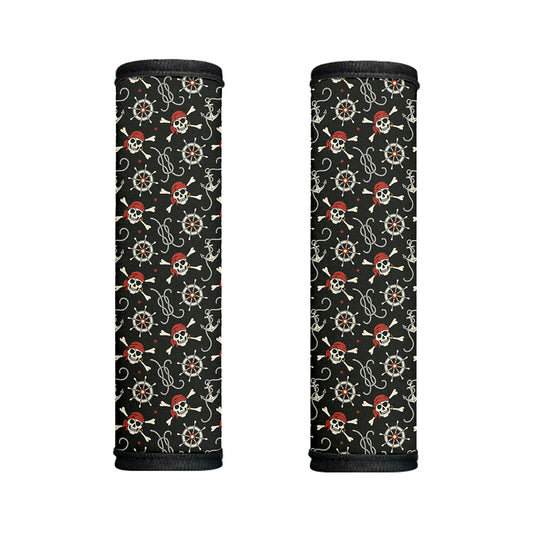 Pirate Theme Pattern Print Handle Covers