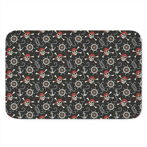 Pirate Theme Pattern Print Indoor Door Mat