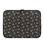 Pirate Theme Pattern Print Laptop Sleeve