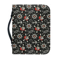 Pirate Theme Pattern Print Leather Bible Cover