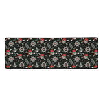 Pirate Theme Pattern Print Long Kitchen Mat