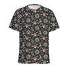 Pirate Theme Pattern Print Men's Sports T-Shirt