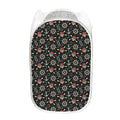 Pirate Theme Pattern Print Mesh Laundry Hamper