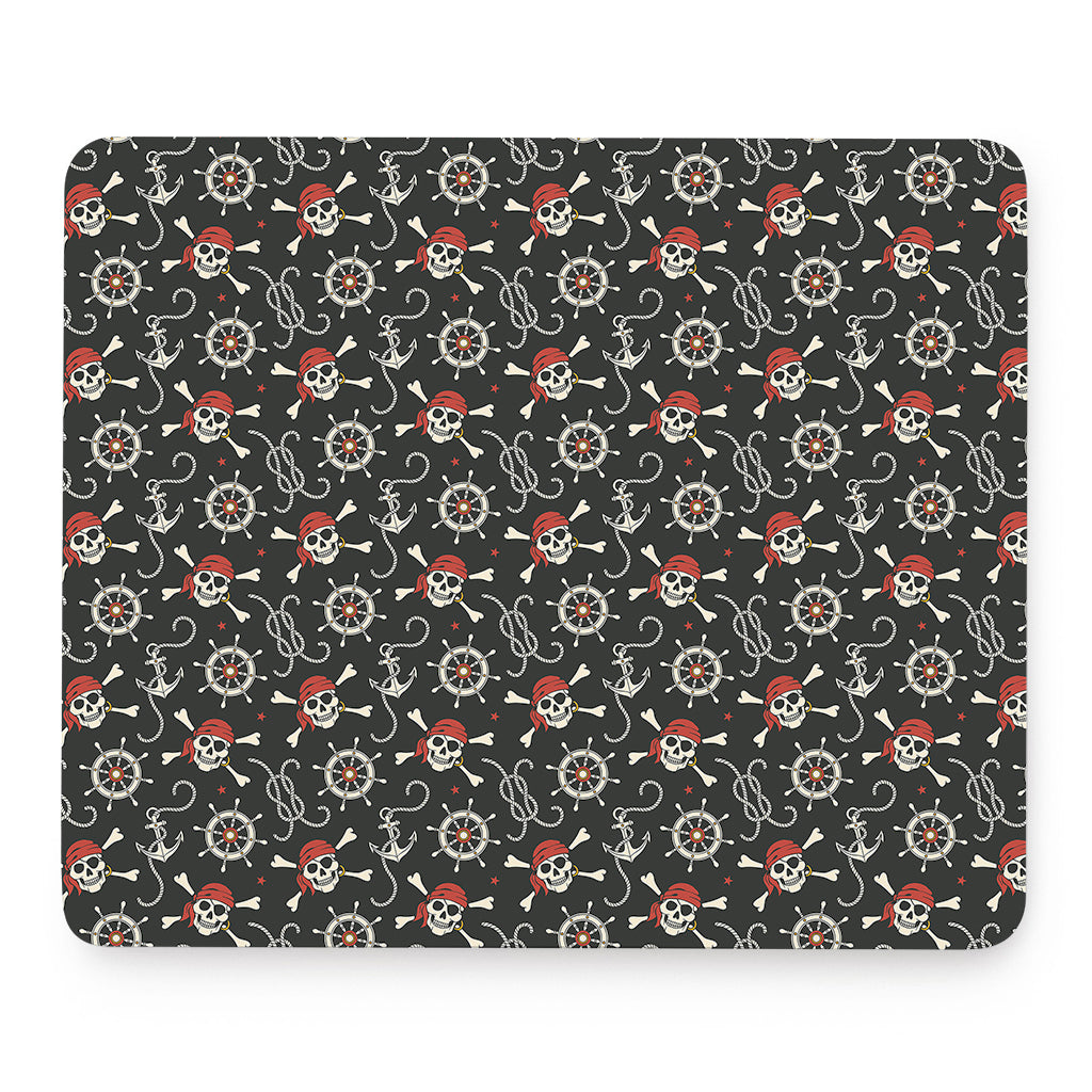 Pirate Theme Pattern Print Mouse Pad