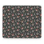 Pirate Theme Pattern Print Mouse Pad