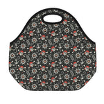 Pirate Theme Pattern Print Neoprene Lunch Bag