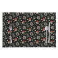 Pirate Theme Pattern Print Placemat