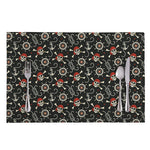 Pirate Theme Pattern Print Placemat