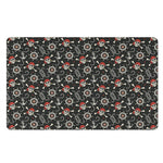 Pirate Theme Pattern Print Polyester Doormat
