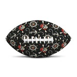 Pirate Theme Pattern Print Rugby Ball