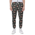 Pirate Theme Pattern Print Joggers