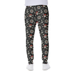 Pirate Theme Pattern Print Scuba Joggers