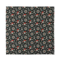 Pirate Theme Pattern Print Silk Bandana