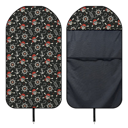 Pirate Theme Pattern Print Waterproof Car Seat Cover