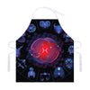 Pisces And Astrological Signs Print Adjustable Apron