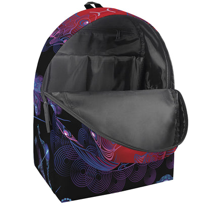 Pisces And Astrological Signs Print Backpack