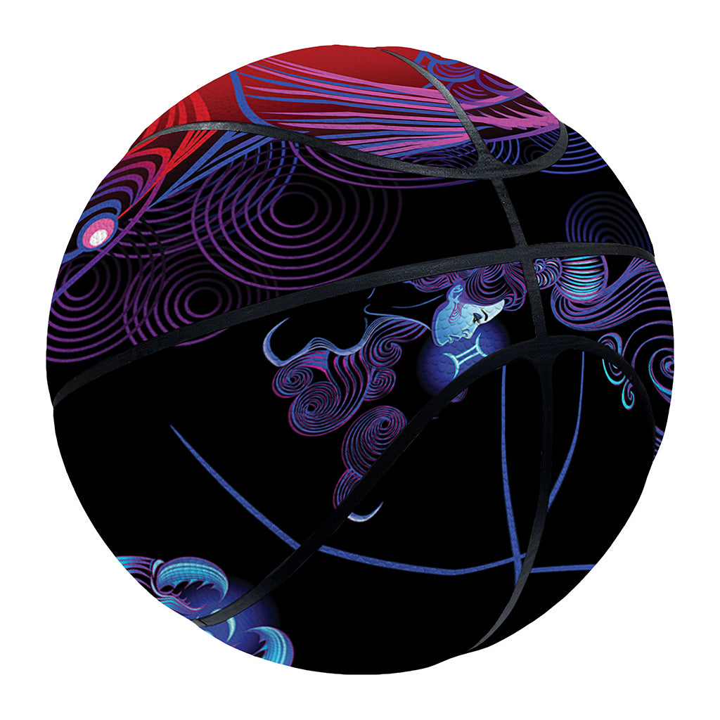 Pisces And Astrological Signs Print Basketball