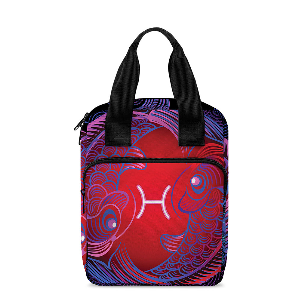 Pisces And Astrological Signs Print Bible Tote Bag
