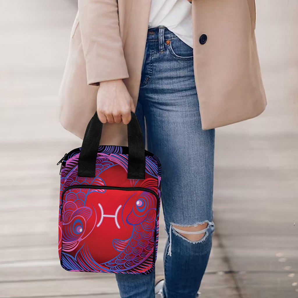 Pisces And Astrological Signs Print Bible Tote Bag