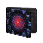 Pisces And Astrological Signs Print Bifold Wallet