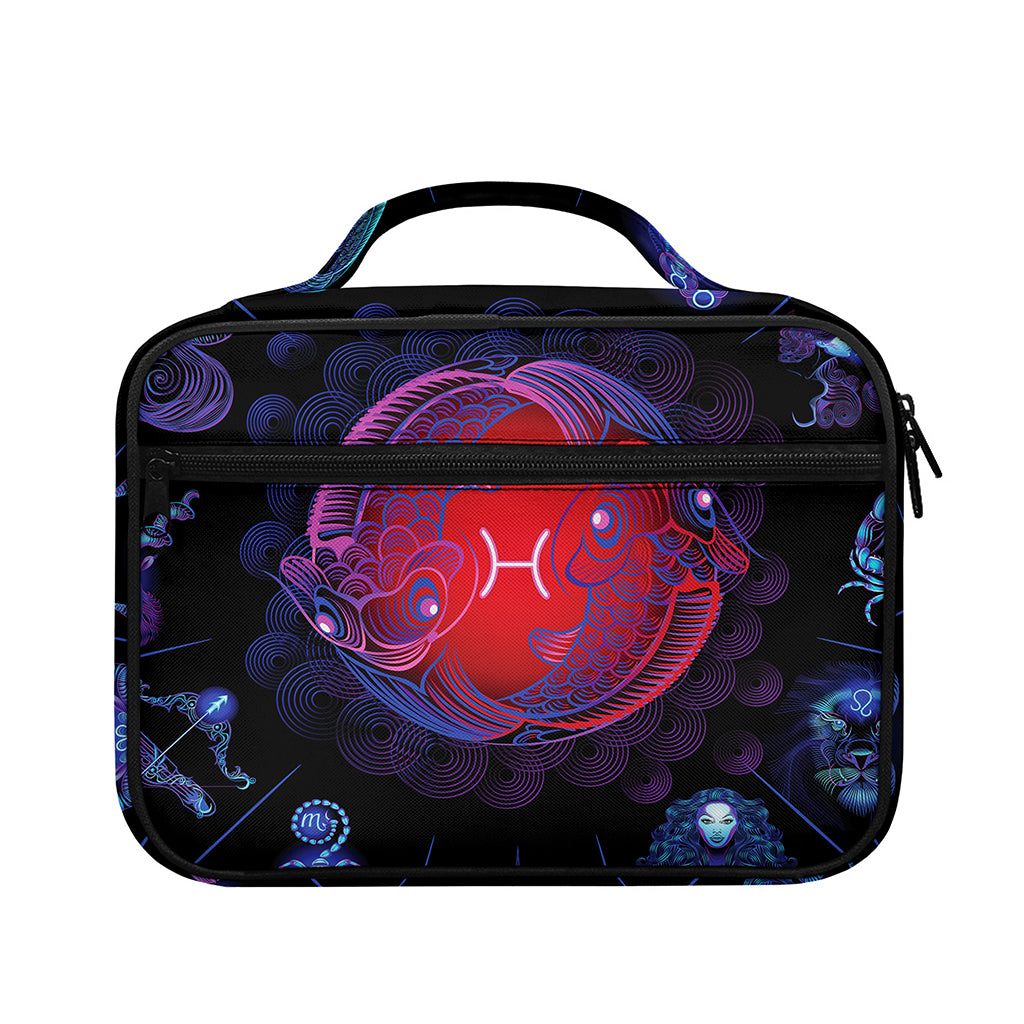 Pisces And Astrological Signs Print Briefcase Bible Bag