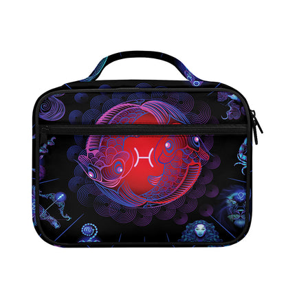 Pisces And Astrological Signs Print Briefcase Bible Bag