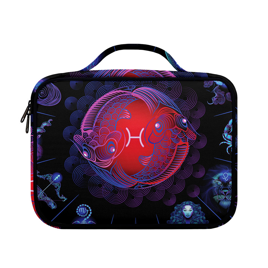 Pisces And Astrological Signs Print Briefcase Bible Bag