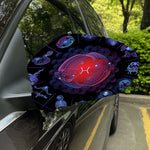 Pisces And Astrological Signs Print Car Side Mirror Covers