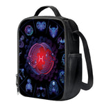 Pisces And Astrological Signs Print Crossbody Lunch Bag