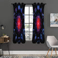 Pisces And Astrological Signs Print Grommet Curtain Panels