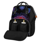 Pisces And Astrological Signs Print Diaper Bag