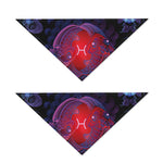 Pisces And Astrological Signs Print Dog Bandana