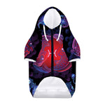 Pisces And Astrological Signs Print Dog Zip Up Hoodie