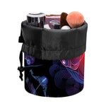 Pisces And Astrological Signs Print Drawstring Makeup Bag