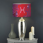 Pisces And Astrological Signs Print Drum Lamp Shade